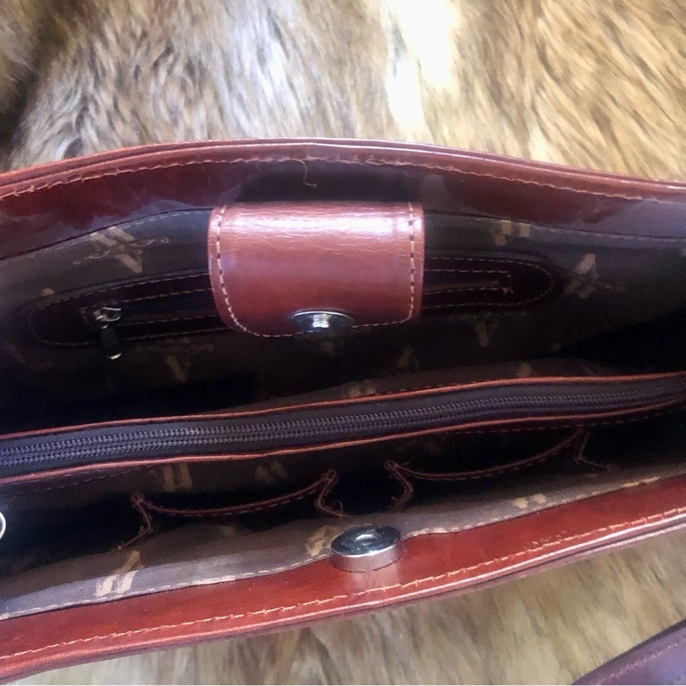 Vintage Tooled Shoulder Handbag - Picture 3 of 4